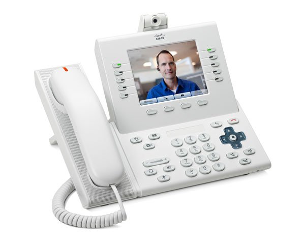 Cisco Unified IP Phone 9951 with camera white